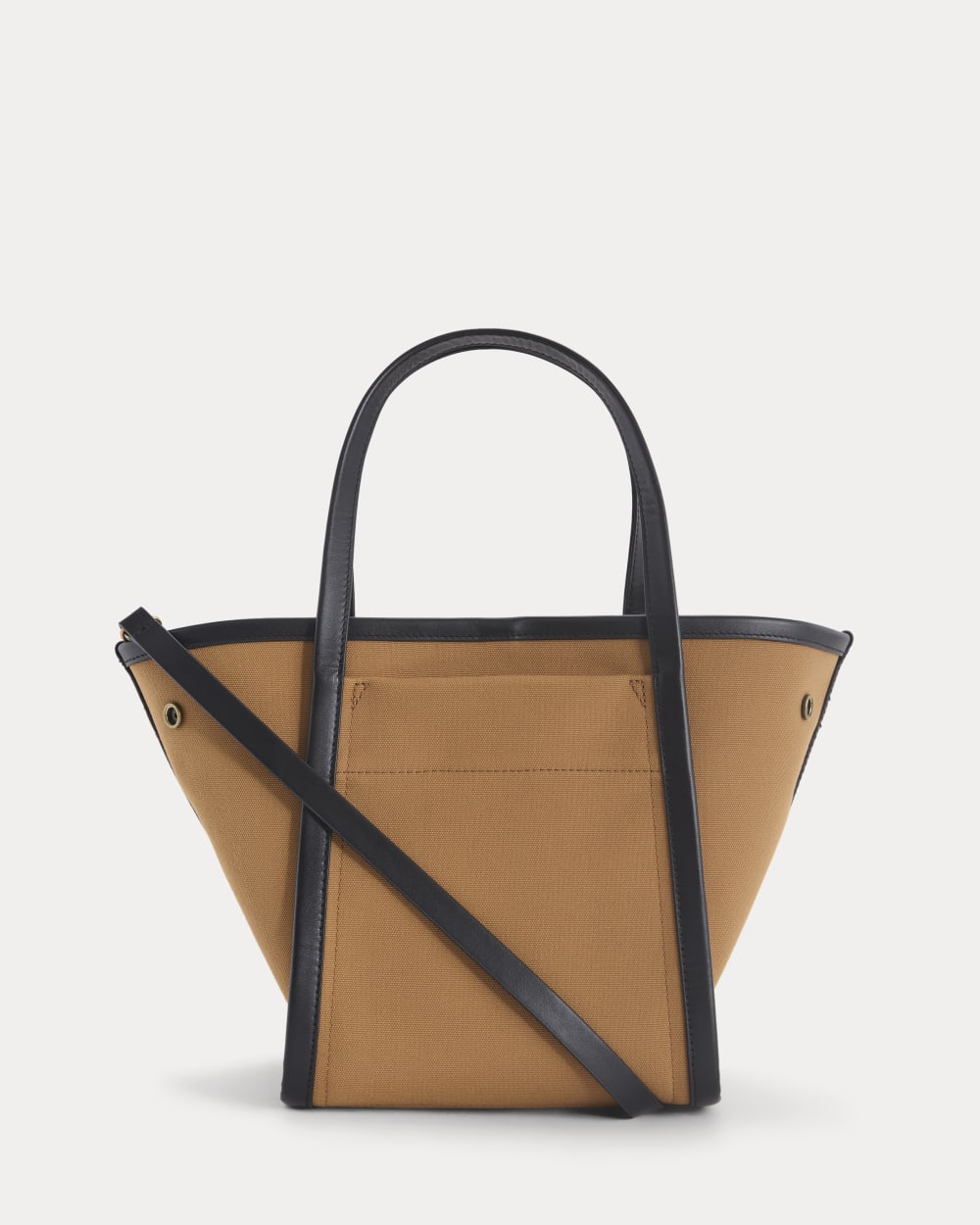 Canvas Mini Lug Tote | Golden Brown