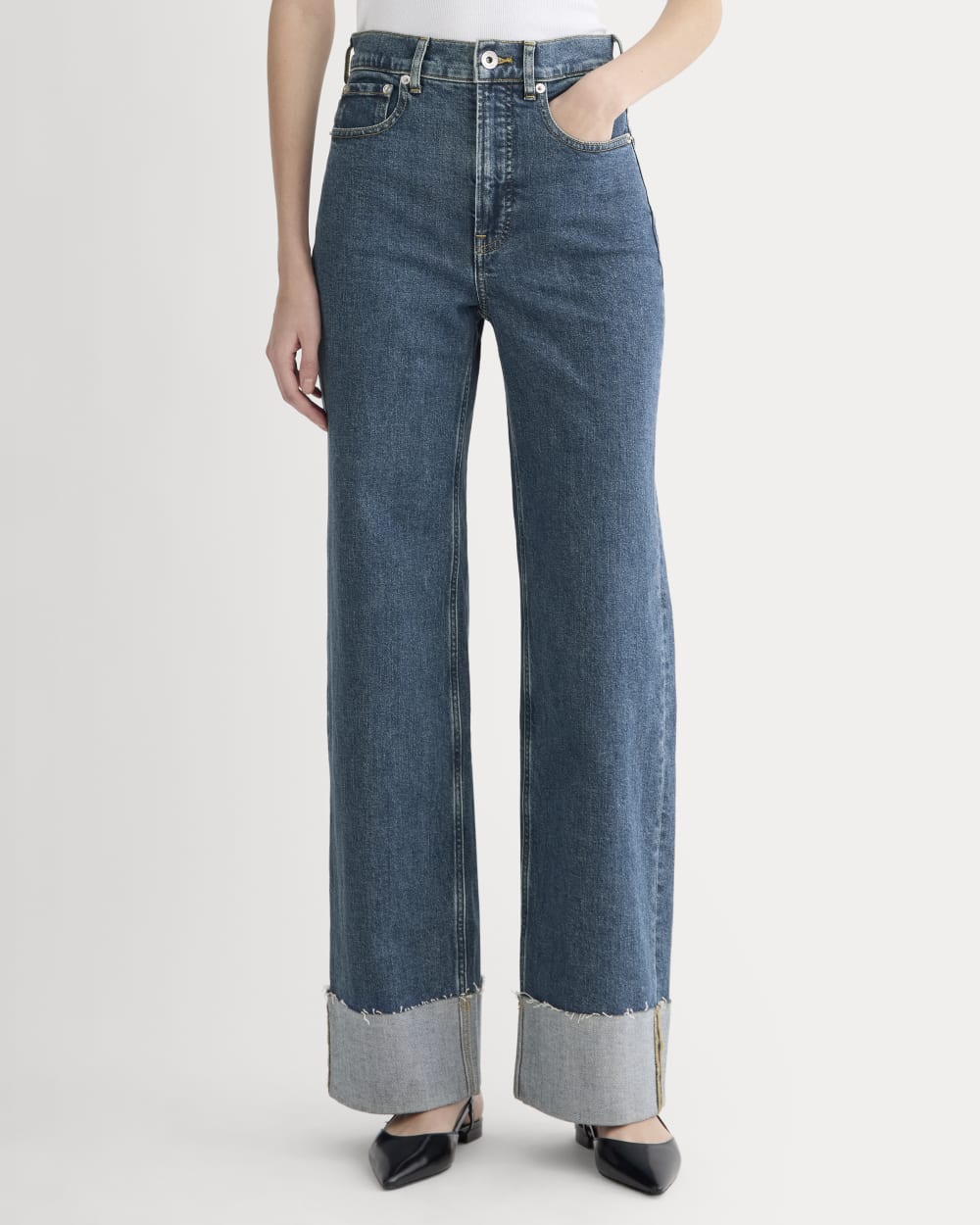The Way-High® Sailor Jean 2.0 | Mid Indigo | 31.5 Inseam - Image 3