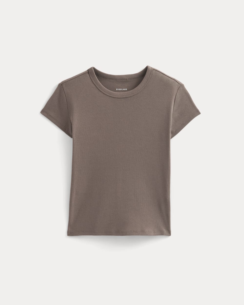 RetroSoft Cotton Crew | Deep Taupe - Image 2