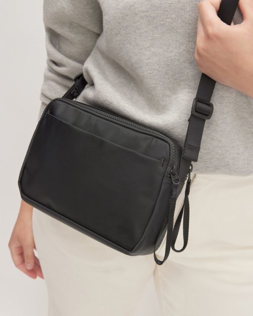 Alternative view of The Recycled Nylon Camera Bag | Black