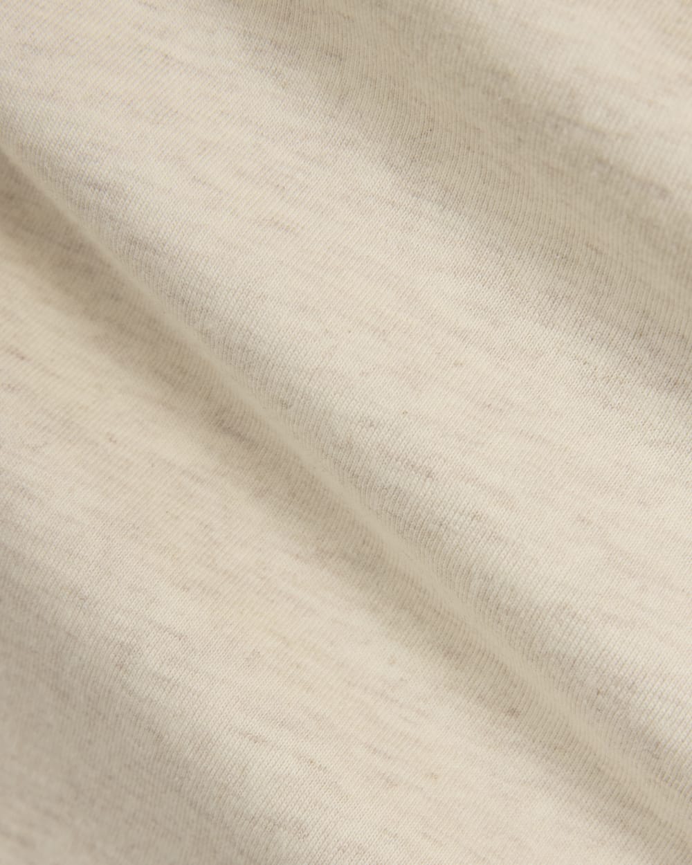 The Box-Cut Tee in Essential Cotton | Heathered Oat | No Pocket - Image 5