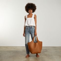 Alternative view of The Cactus Triangle Tote | Honey