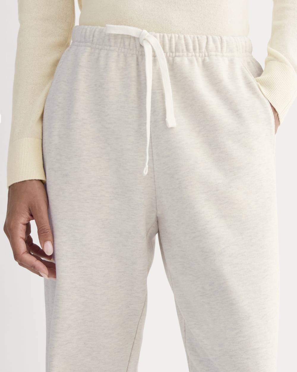 The Off-Duty Jogger | Heathered Oat - Image 4