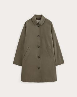Alternative view of The Mac Coat | Deep Taupe