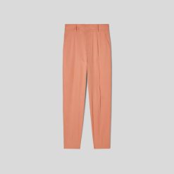Alternative view of The Draper Tapered Pant in Buttersmooth | Tawny Pink