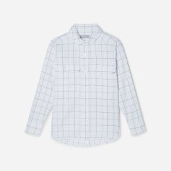 Alternative view of The Classic Cotton Flannel Shirt | Canvas Tan Plaid