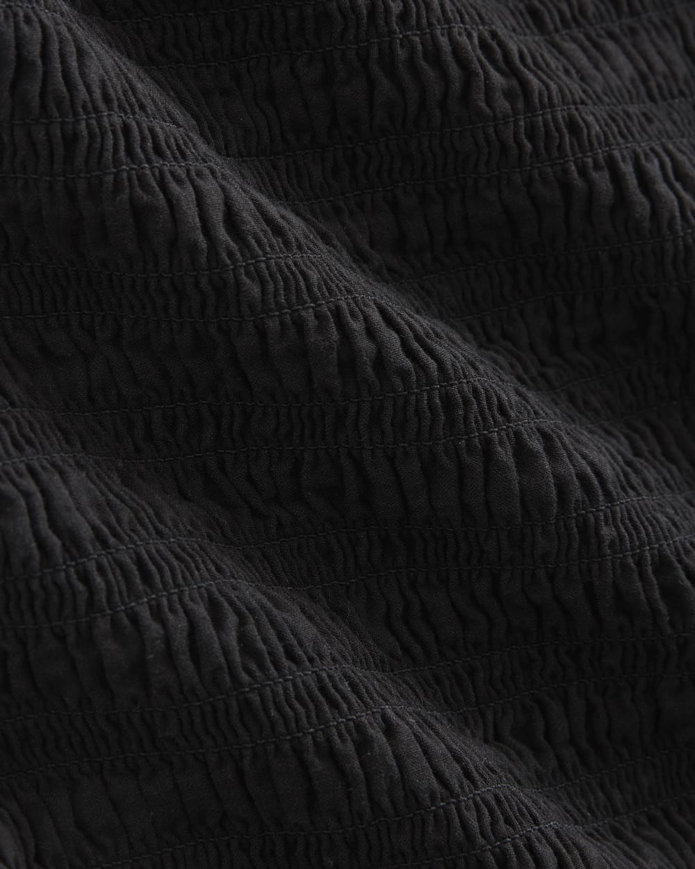 Gauze Smocked Cami | Black - Image 6
