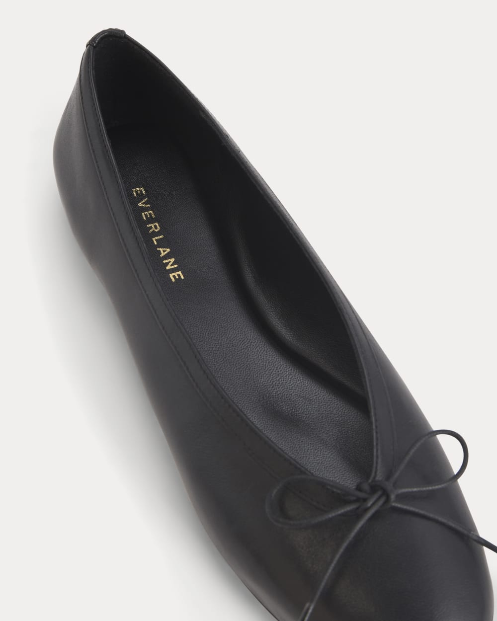 Made in Italy Ballet Flat | Black Leather - Image 4