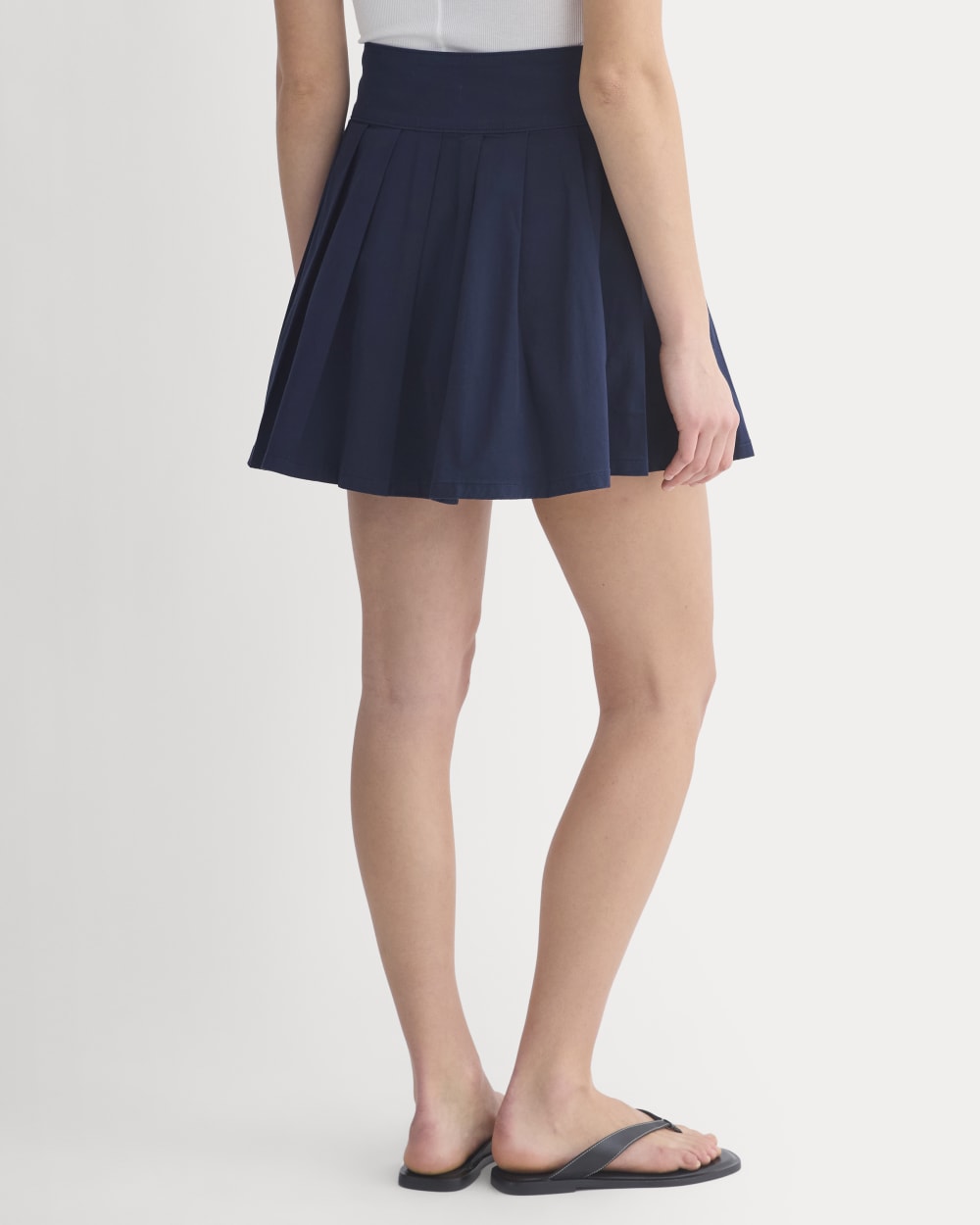 Utility Pleated Mini Skirt | Navy - Image 6