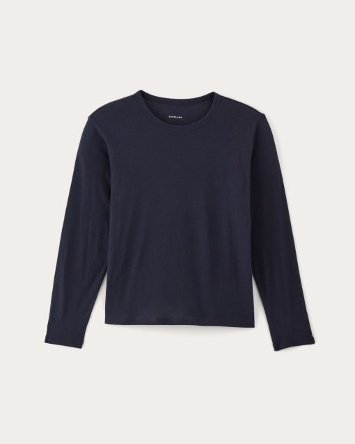 Alternative view of The Air Long-Sleeve Tee | Navy