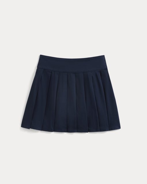 Alternative view of Utility Pleated Mini Skirt | Navy