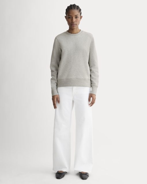 The Off-Duty Terry Crew | Heathered Grey