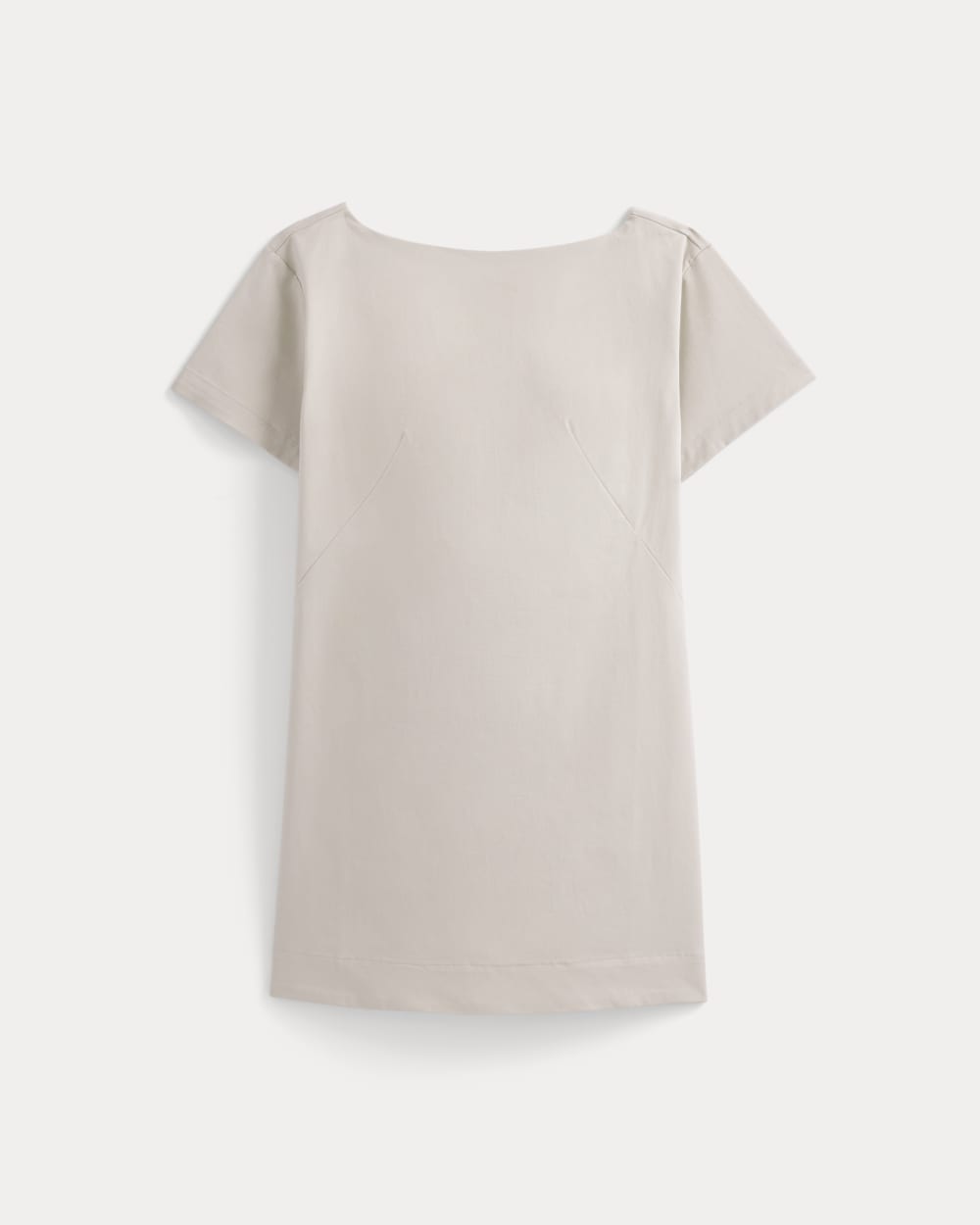 Boatneck Mini Dress | Peyote - Image 2