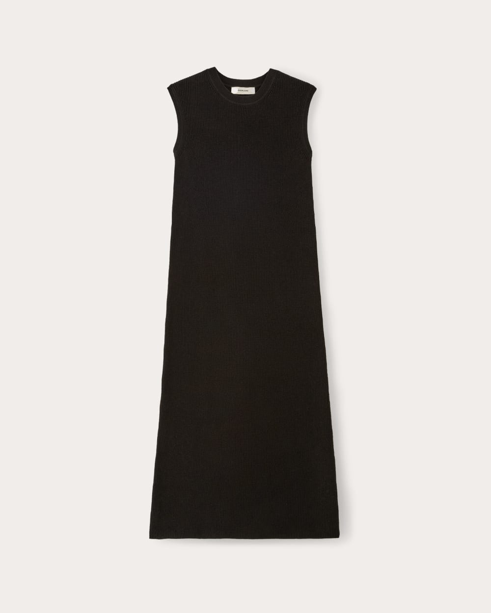 The Midi Dress in Everyday Cotton | Black - Image 2