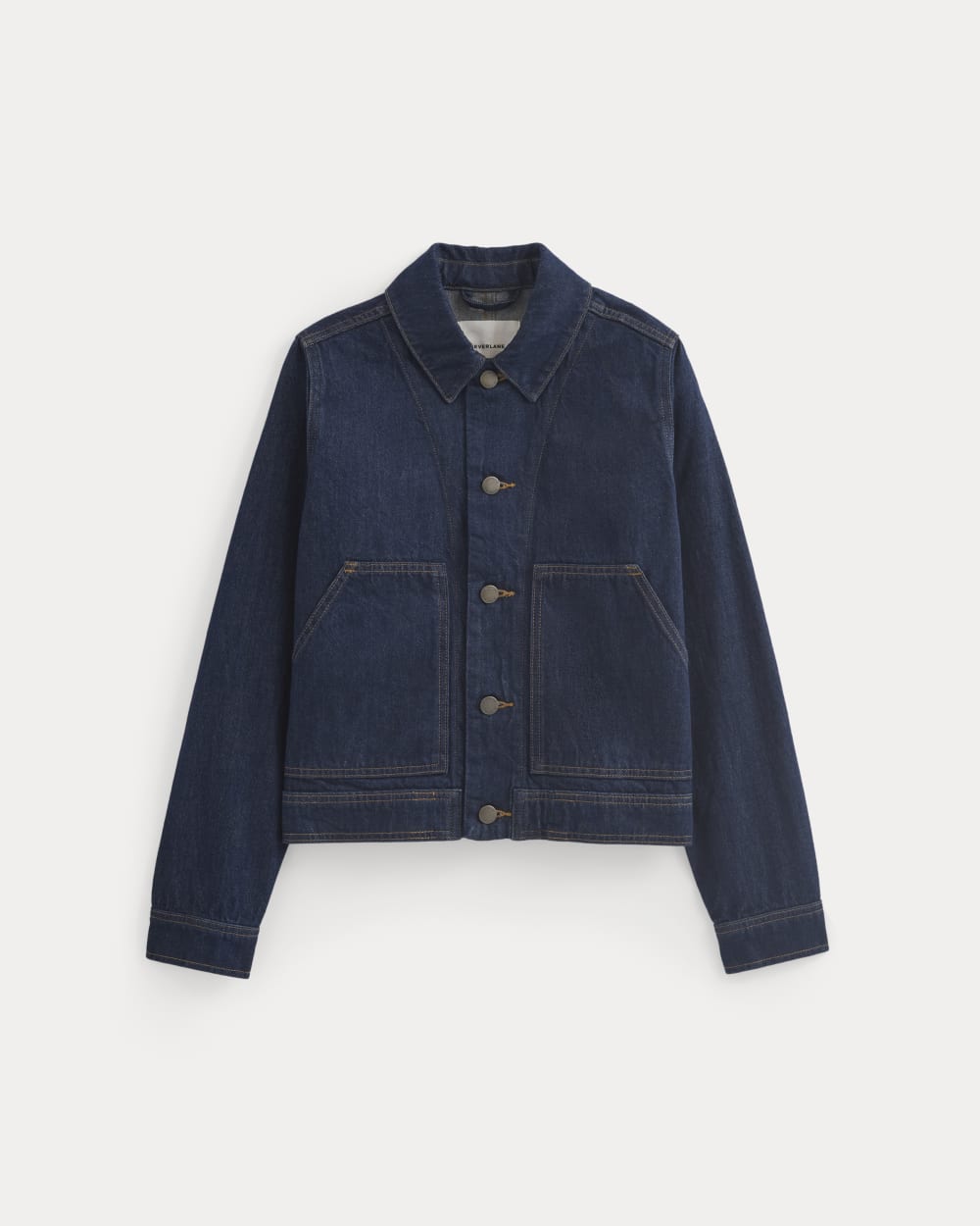 Denim Chore Jacket | Dark Indigo - Image 2