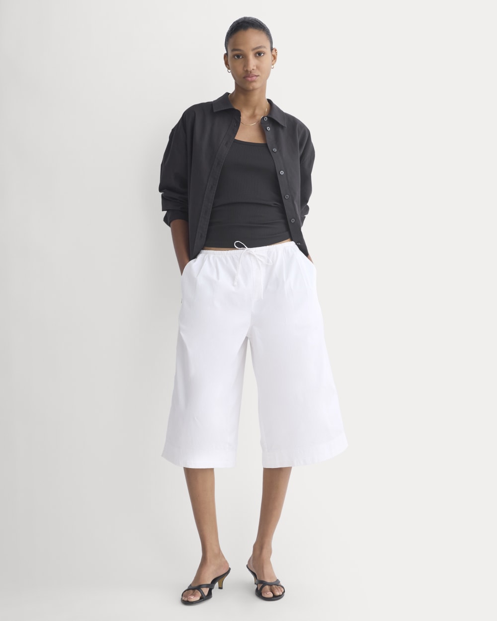 Easy Long Short | White