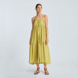 Alternative view of The Billow Tiered Maxi Dress | Pickled Pepper Plaid