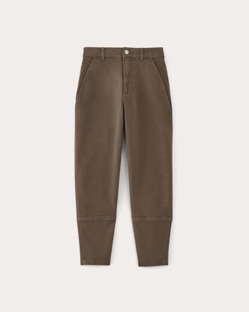 Alternative view of The Utility Barrel Pant | Cocoa | Regular