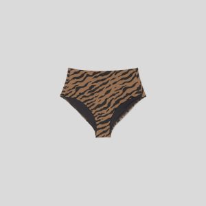 Alternative view of The High-Rise Hipster Bottom | Tiger Stripe Toasted Coconut
