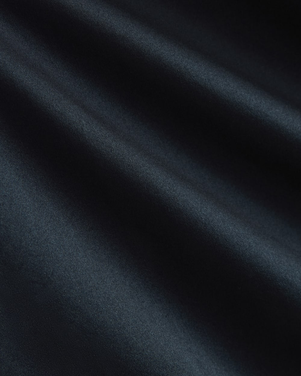 Thin Strap Cami in Silk Charmeuse | Navy - Image 6