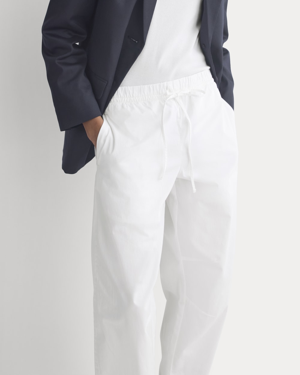 Pull-On Balloon Pant | White - Image 4