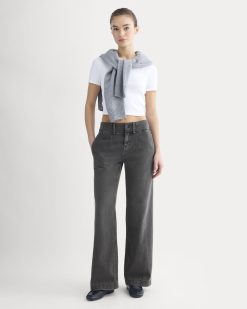 The Mid-Rise Trouser Jean | Black