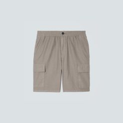 The Cotton Linen Short | Clay