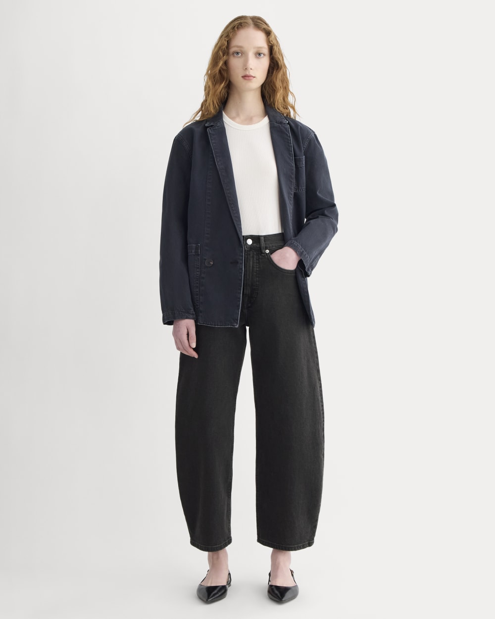 The Way-High® Curve Jean | Washed Black | 27 Inseam