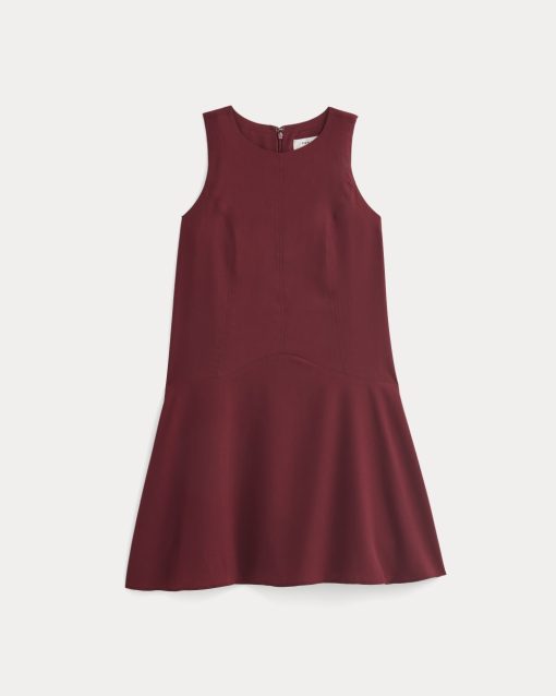Alternative view of Drop Waist Mini Dress | Pomegranate