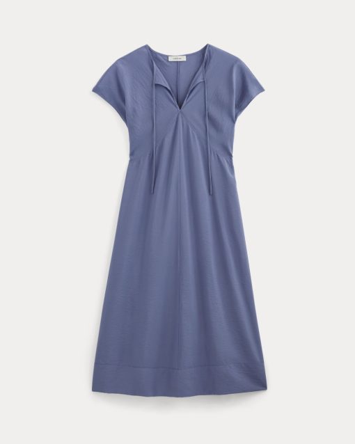 Alternative view of The Keyhole Dress | Blue Dusk