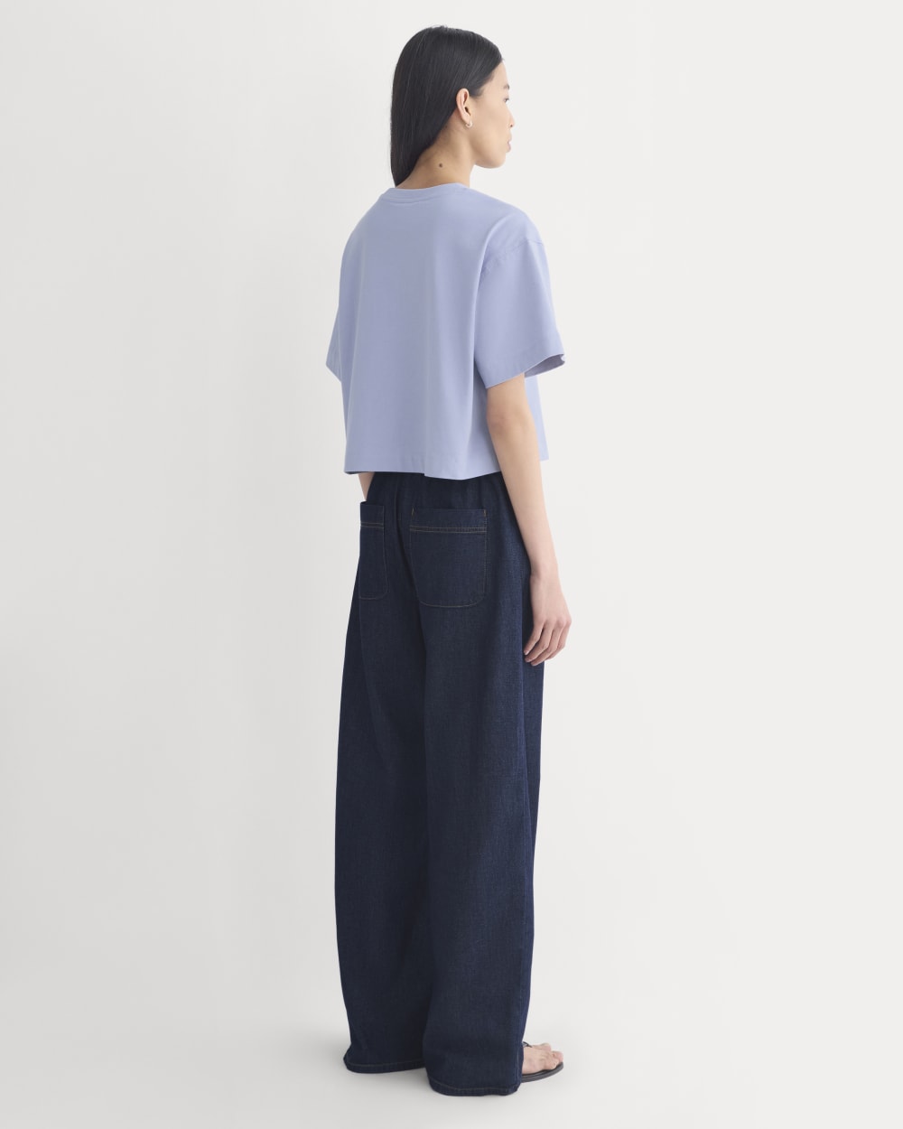 Forever Jersey Cropped Tee | Aleutian - Image 6