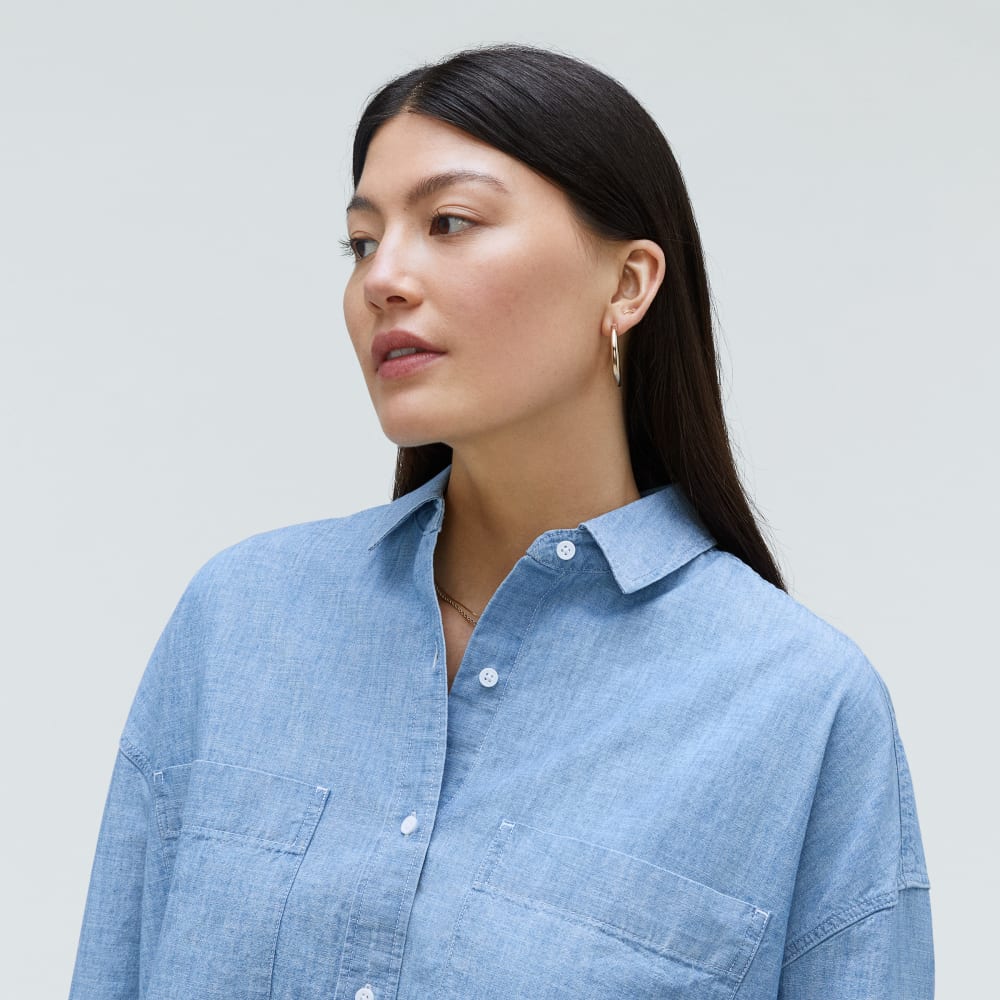 The Boxy Oxford | Mid ReChambray - Image 4