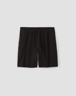Alternative view of The Seersucker Short | Black