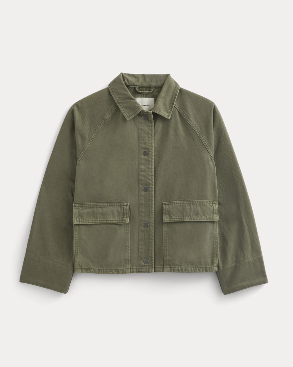 Cropped Denim Jacket | Garment-Dyed Kalamata - Image 2