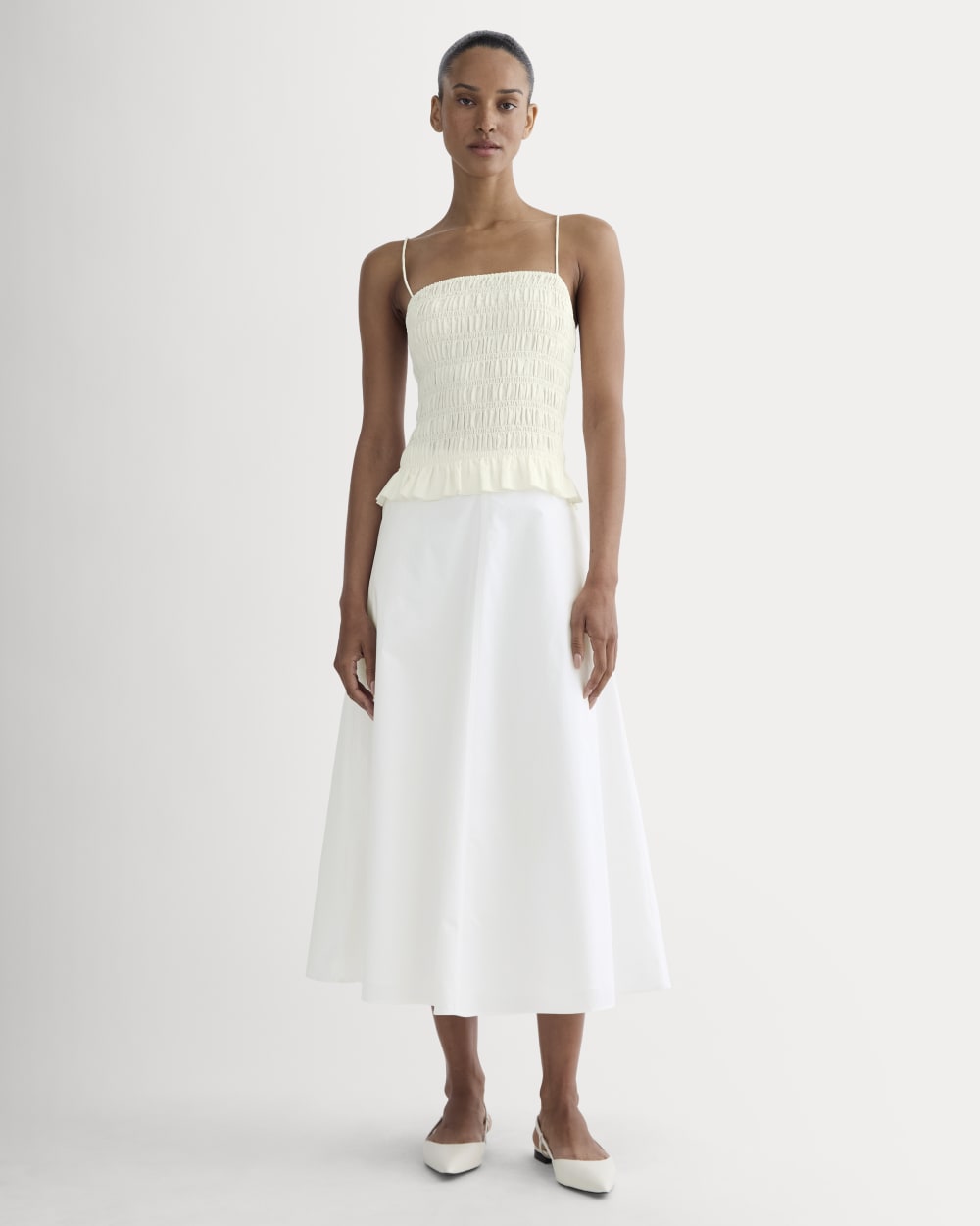 The Smocked Tank | Bone - Image 3