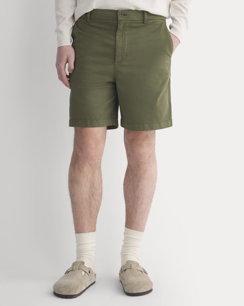 Everyday Chino Short 7 | Olive Night - Image 3
