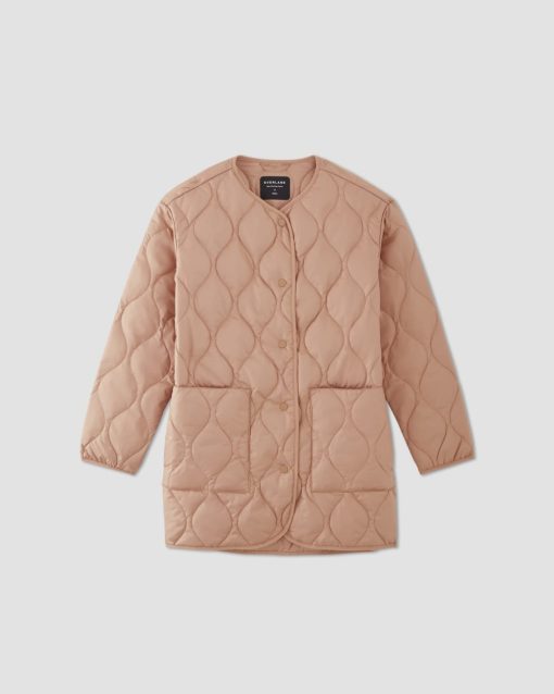 Alternative view of The Quilted Liner | Blush Pink