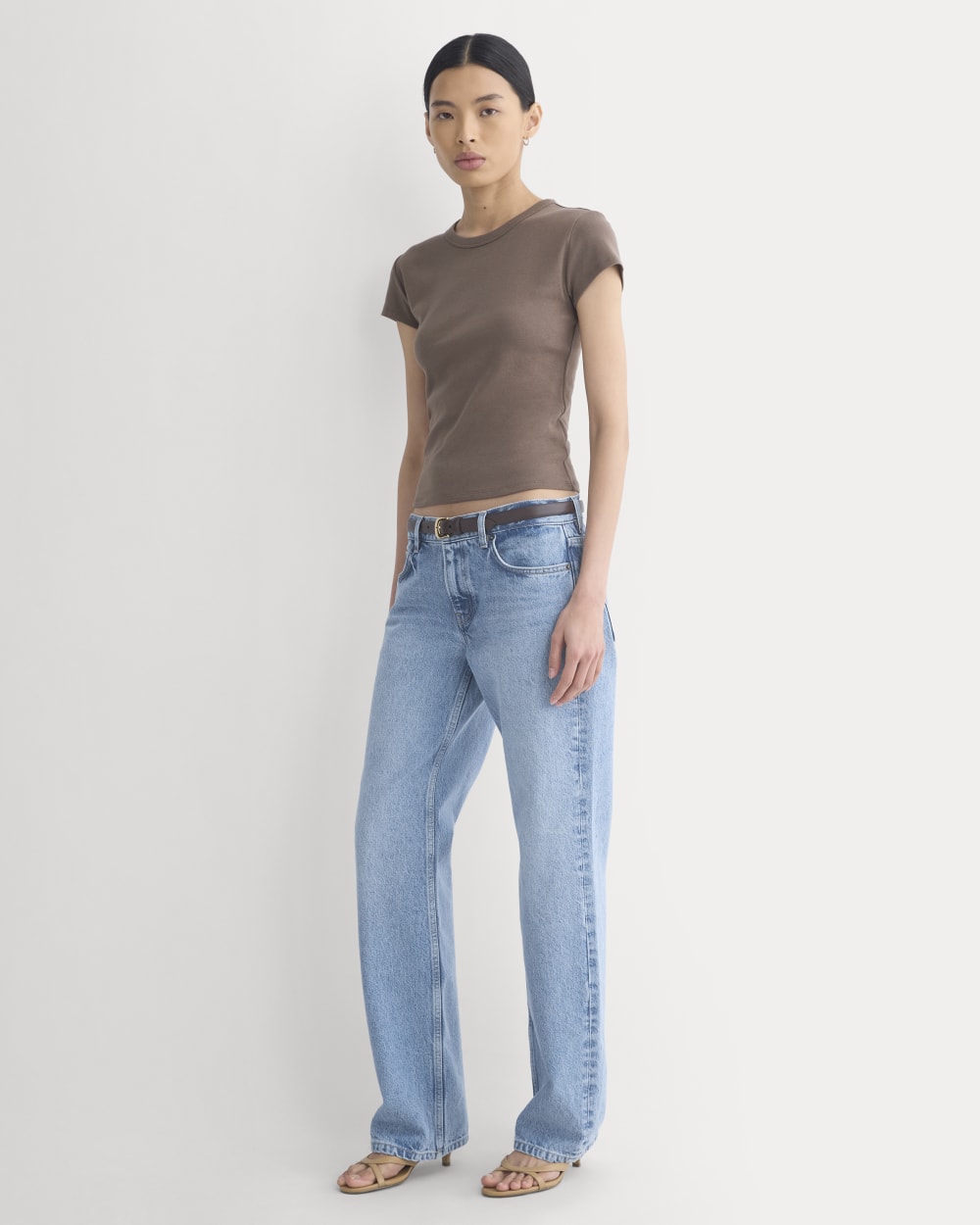 RetroSoft Cotton Crew | Deep Taupe - Image 3