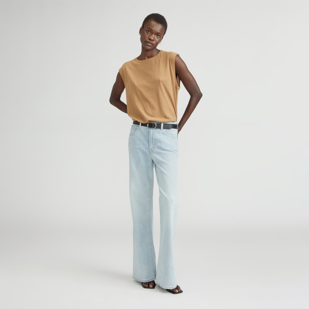 The High-Rise Flare Jean | Fog