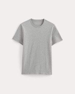 Alternative view of The Essential Organic Crew |  Heathered Grey