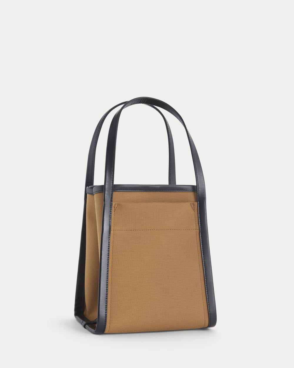 Canvas Mini Lug Tote | Golden Brown - Image 2