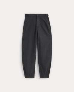 Alternative view of The Fatigue Barrel Pant | Black