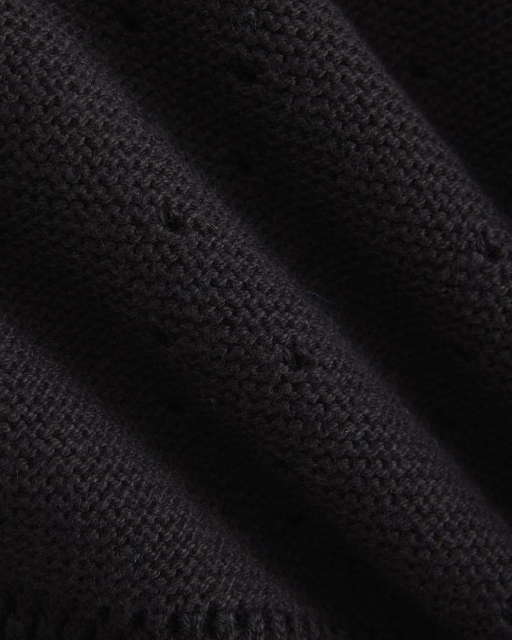 Open-Knit Short in Everyday Cotton | Black - Image 2
