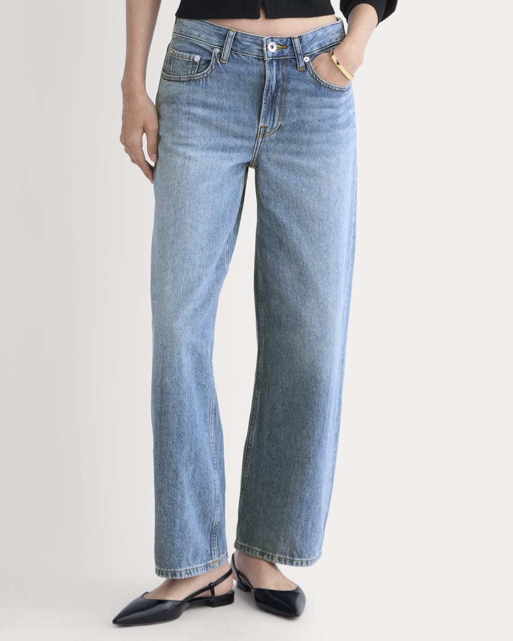 Loose Curve Jean | Tungsten Bright - Image 3
