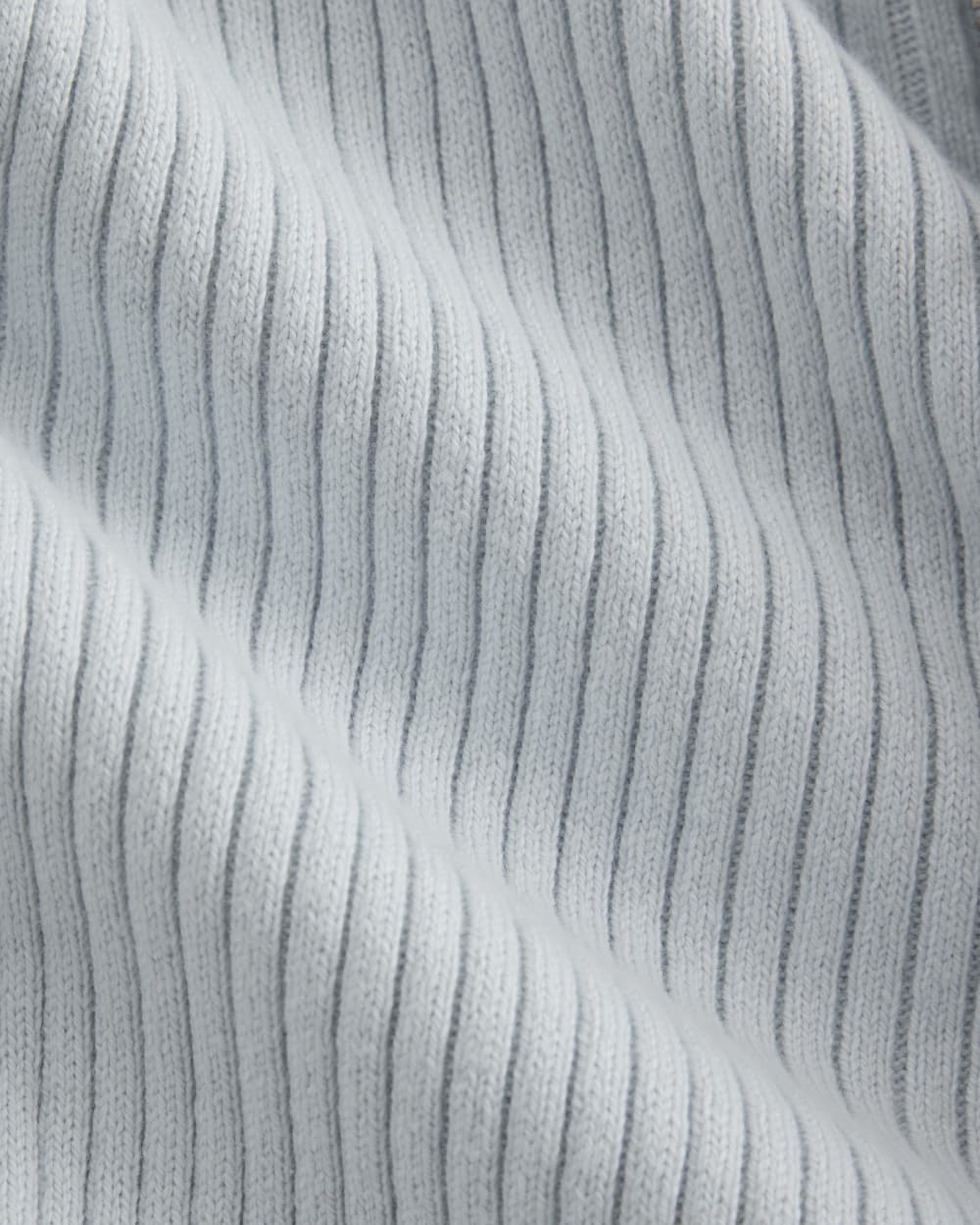 Full-Zip Ribbed Jacket in Everyday Cotton | Skywriting - Image 7