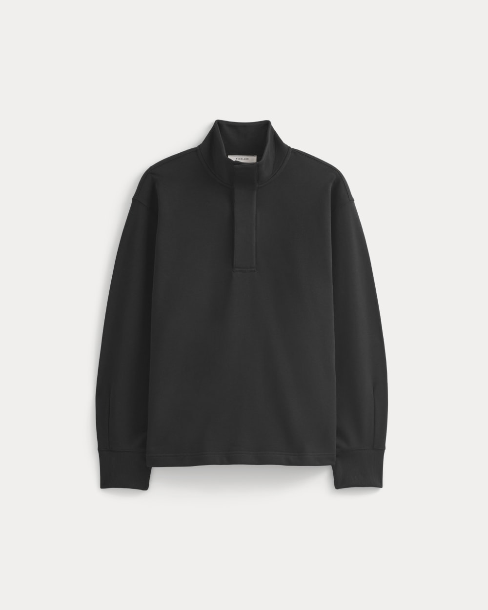 Off-Duty Terry Pullover | Black - Image 2