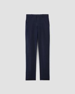 Alternative view of The Linen Trouser | Navy