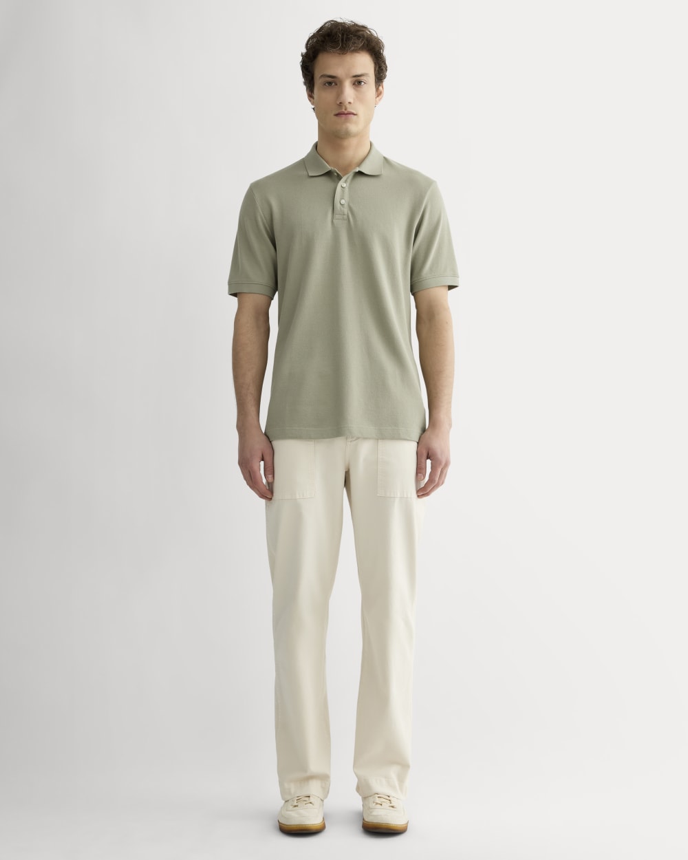 The Pique Polo | Eucalyptus - Image 3