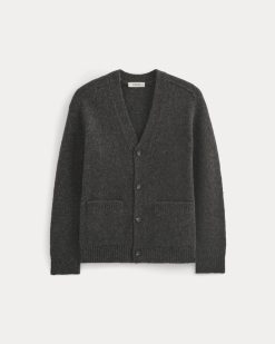 Alternative view of The Cloud Relaxed Cardigan | Heathered Soot
