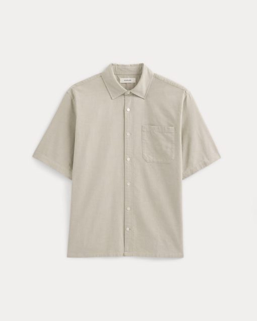 Alternative view of Lightweight Short-Sleeve Oxford | Chinchilla Chambray